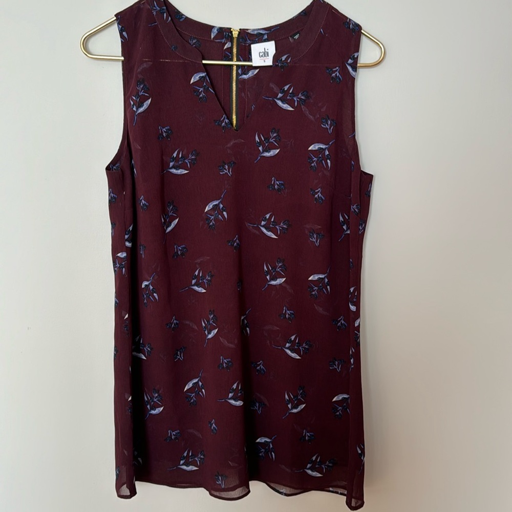 CAbi sleeveless top - Excellent Condition